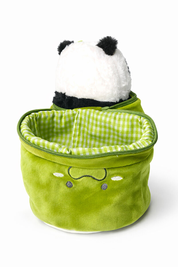 Çantada Saklanan Panda Peluş - 4