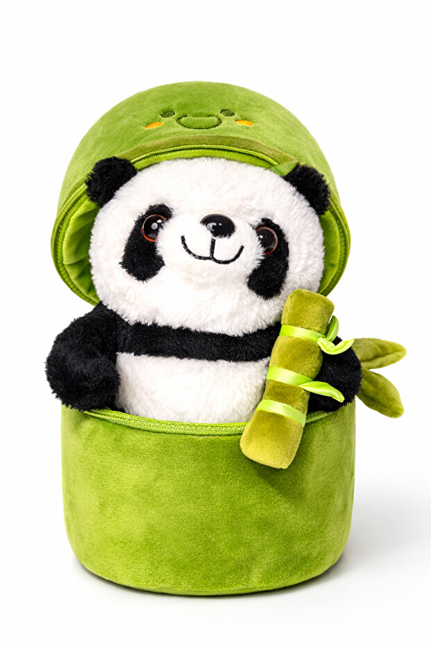 Çantada Saklanan Panda Peluş - 2