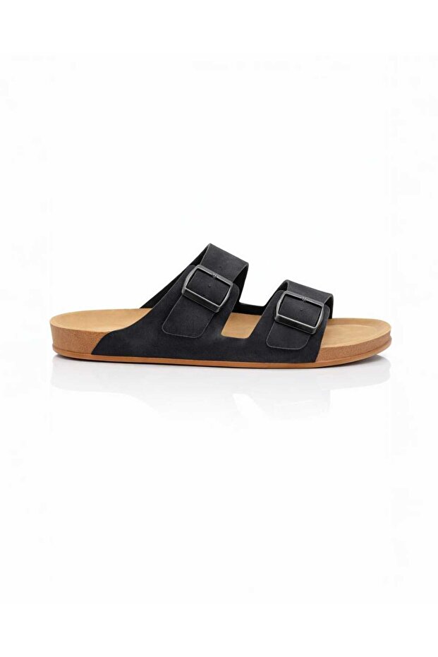 Men's Faux Leather Comfortable Casual Sandals Slipper Large Size 46-47-48-49