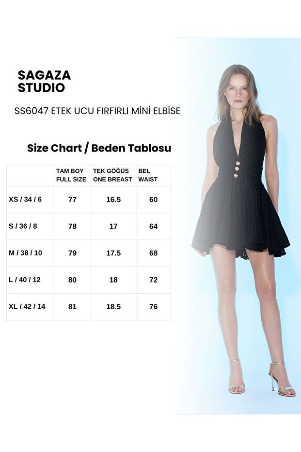SS6047 MİNİ ELBİSE - 8