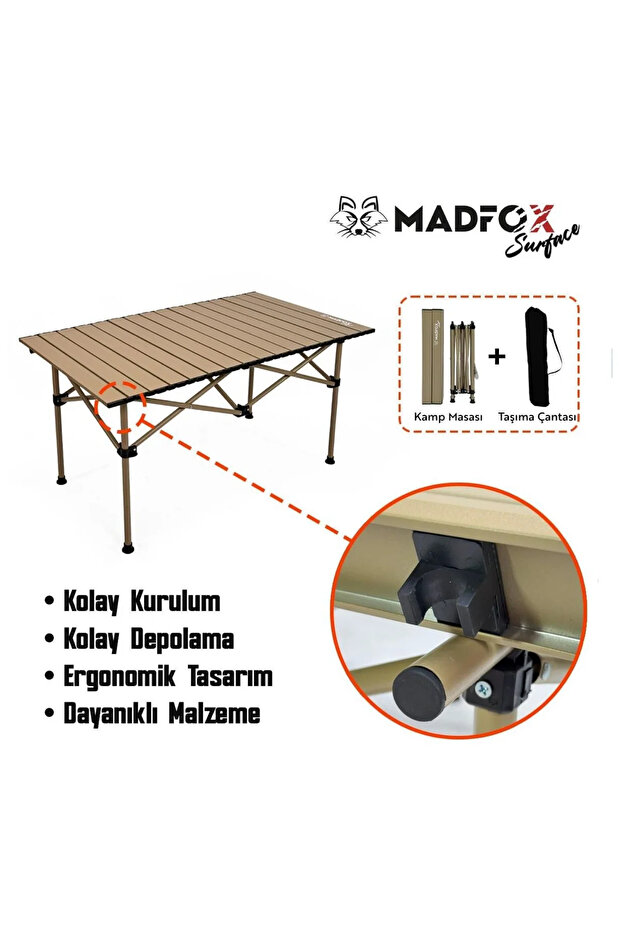 Surface Katlanır Kamp Masası - 6