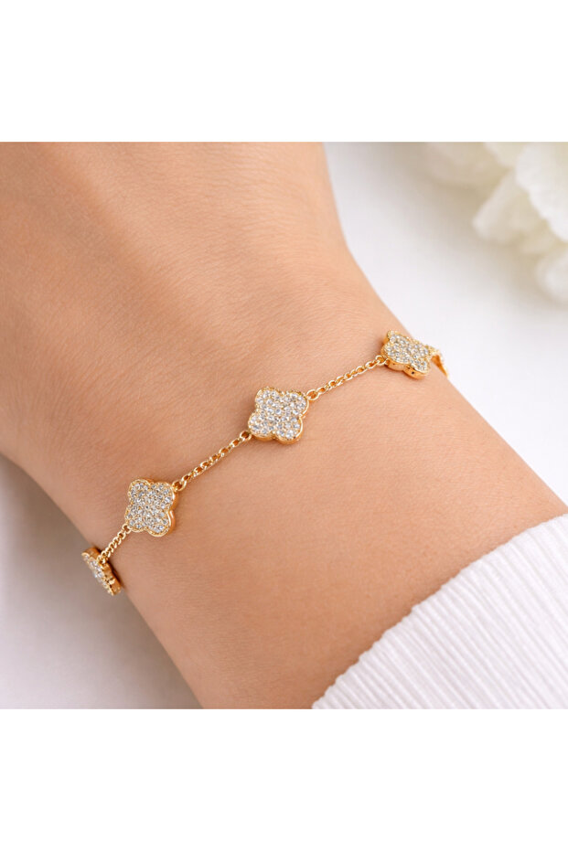 Yonca çelik bileklik - 1