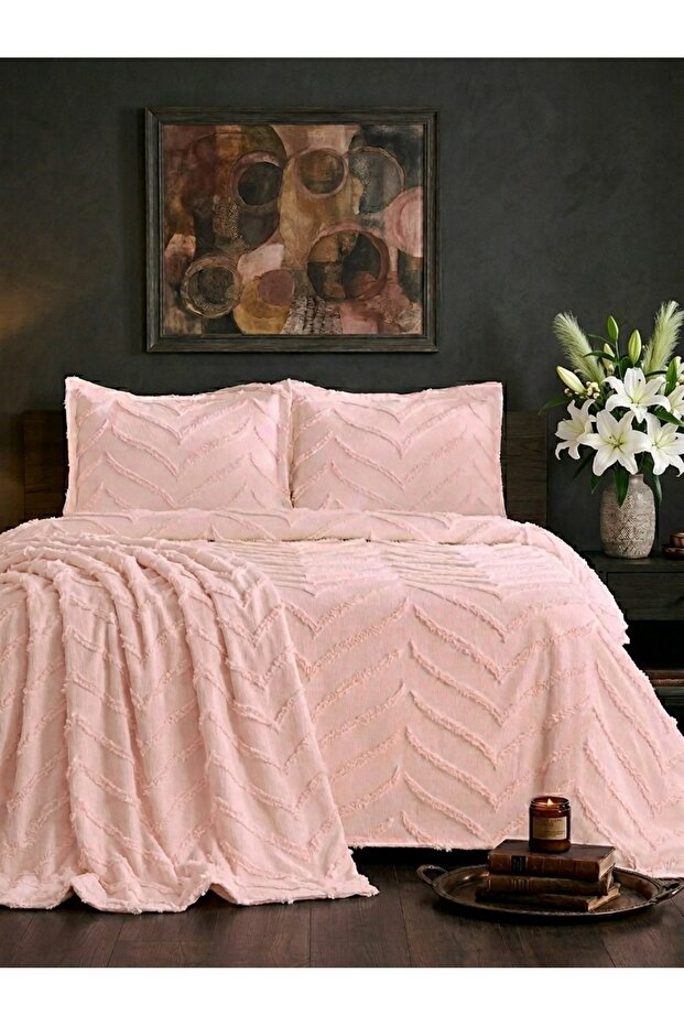 Merve 3 Piece Double Bedspread