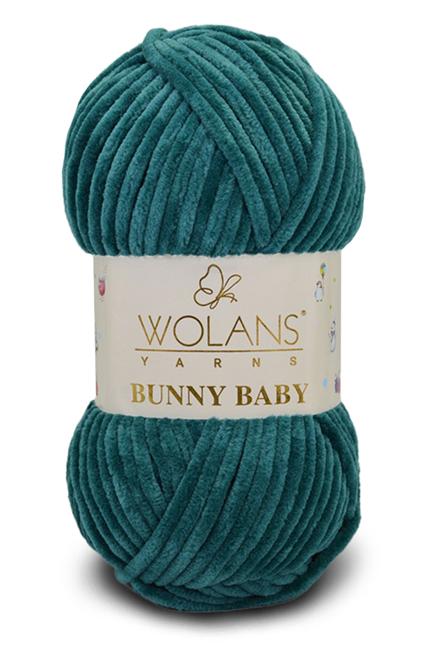 463 Petrol Soft Velvet Bunny Baby Knitting Yarn Velvet Yarn Soft Toy Yarn Blanket Yarn