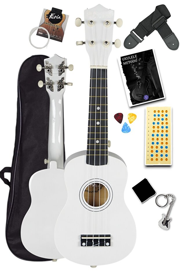 Fu-21Wh Soprano Boy Ukulele - 1