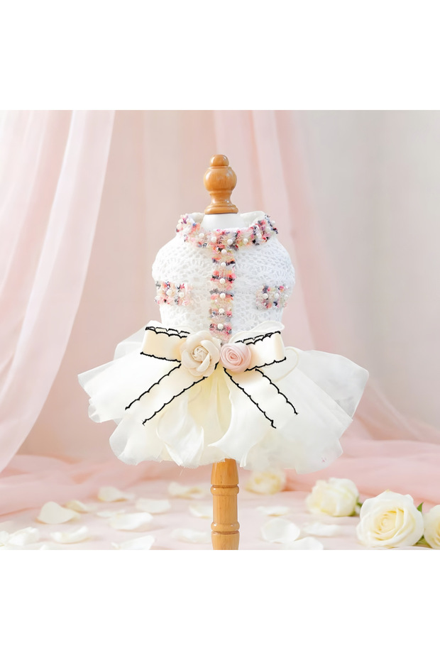 Dog and Cat Wedding Dress