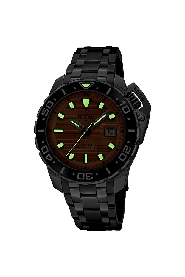 SWISS F20043/3 AUTOMATIC DIVER ERKEK KOL SAATİ - 8