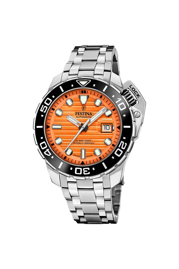 SWISS F20043/3 AUTOMATIC DIVER ERKEK KOL SAATİ - 1