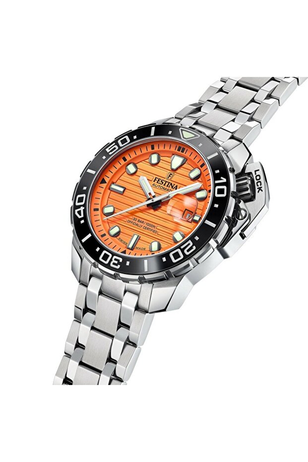 SWISS F20043/3 AUTOMATIC DIVER ERKEK KOL SAATİ - 7