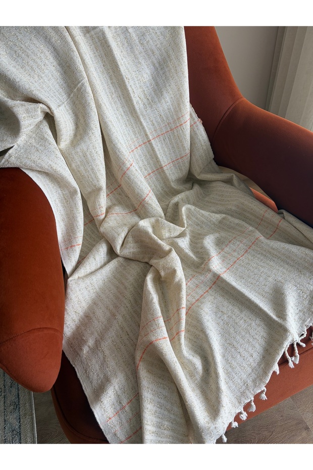Hand-Woven Glitter Cotton Decorative Sofa, Tablecloth, Shawl. (100 X 195)