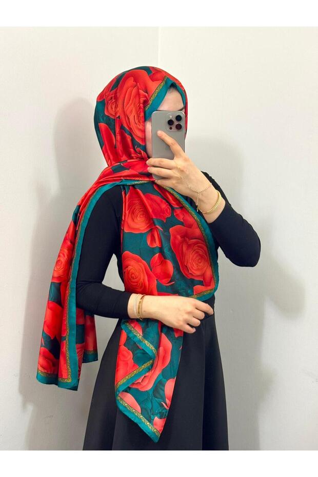 Imported Voile İ Silk Al Non-Slip Non-See-Through Hijab Shawl