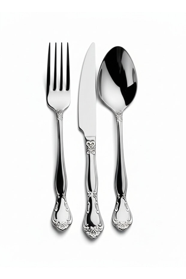 Dafne Sade 84 Piece Boxed Cutlery Set for 12 People 18/10 Premium