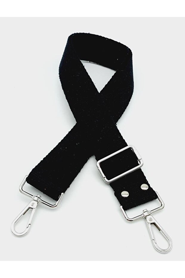 Cotton Column 120X4 cm Silver Metal Black