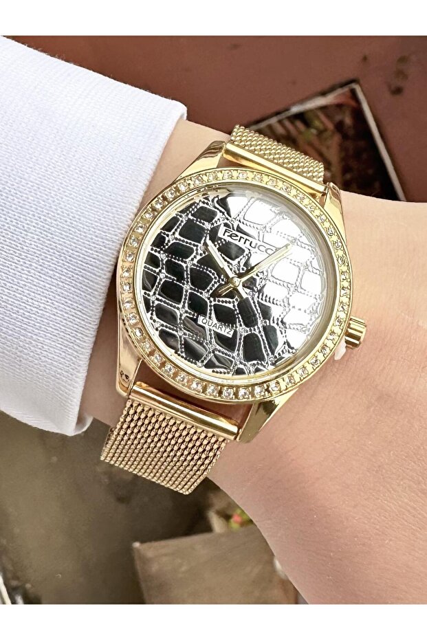 Women's Wicker Cord Wristwatch