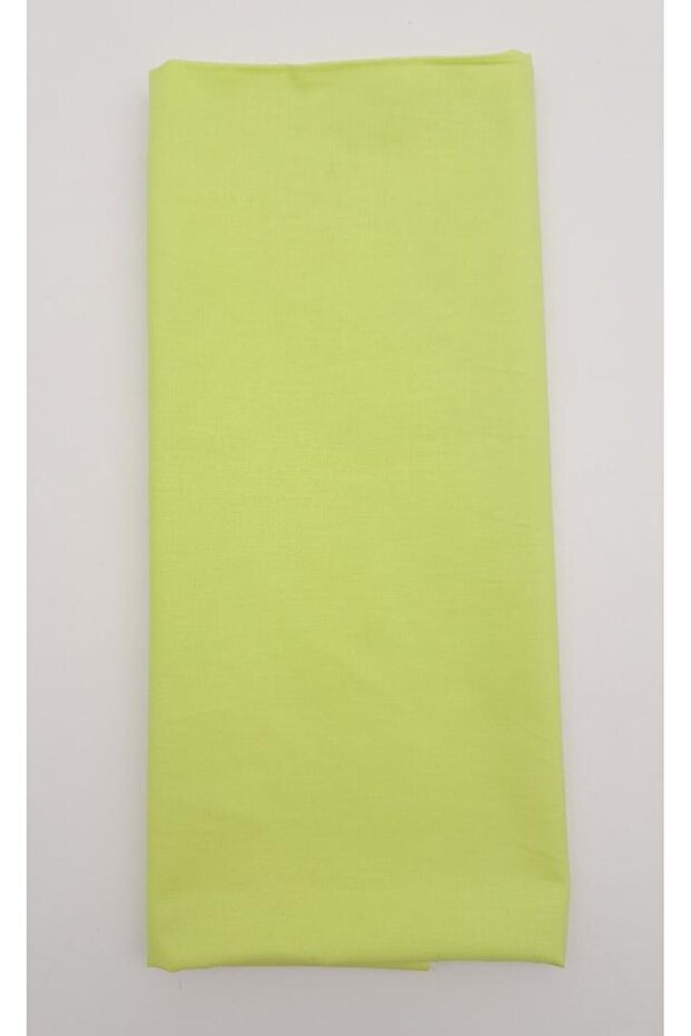 120X50 cm Neon Green Color Cotton Lining Fabric No:22