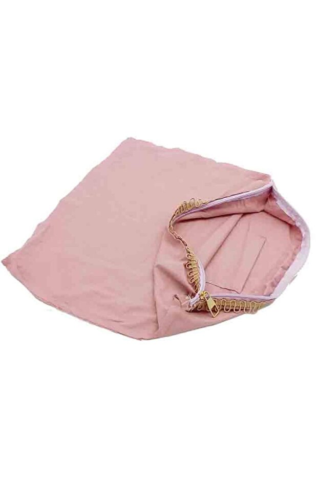 38X38 cm Sewn Zippered Lining Light Dusty Rose