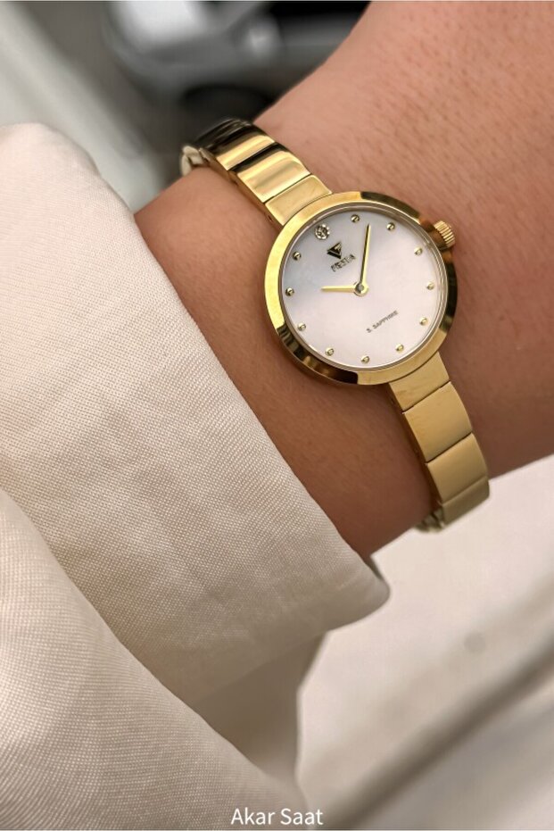 F24030L Metal Band Women's Wristwatch