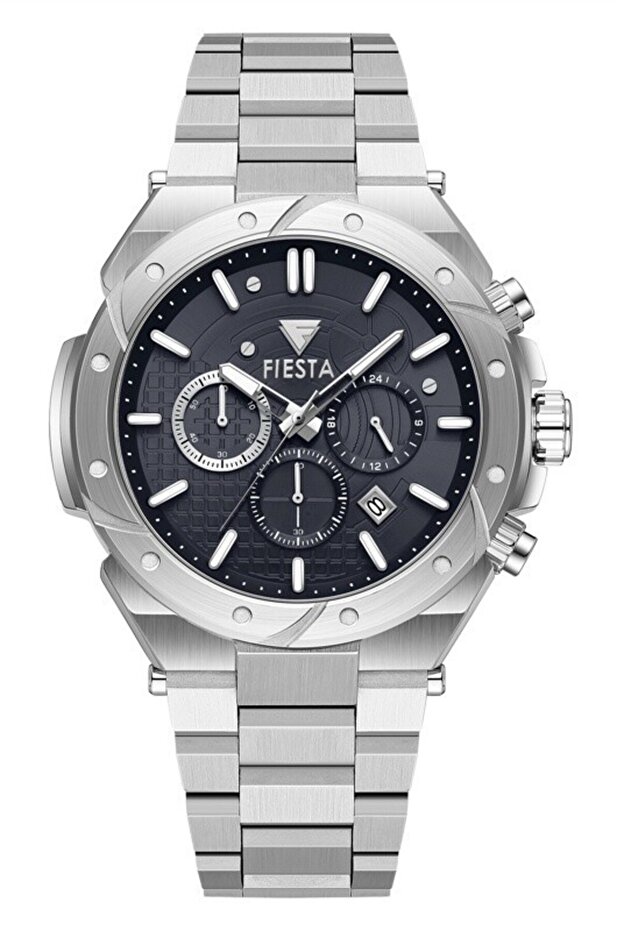 F24072M Men's Wristwatch with Metal Band