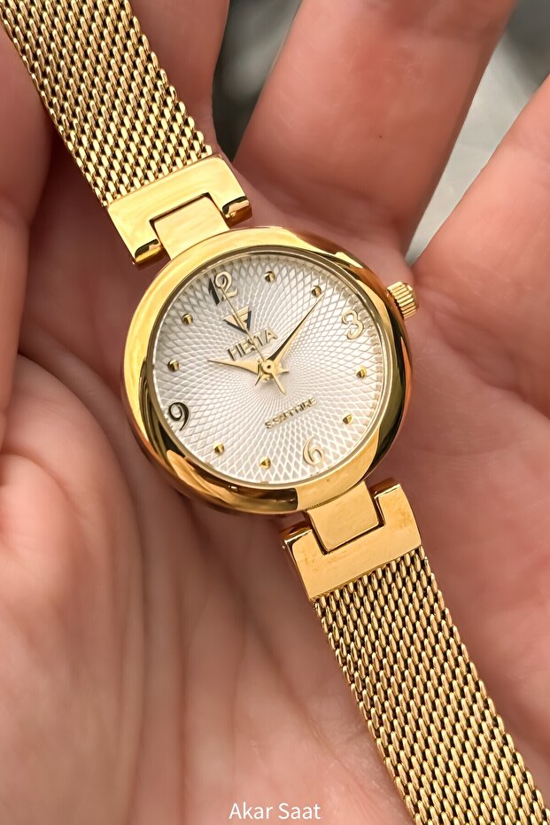 F25022L Women's Wristwatch with Metal Mesh Strap