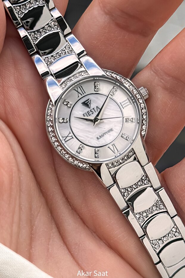 F24099L Metal Band Women's Wristwatch