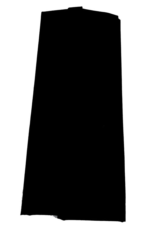 120X50 Cm, Black Color Cotton Lining Fabric