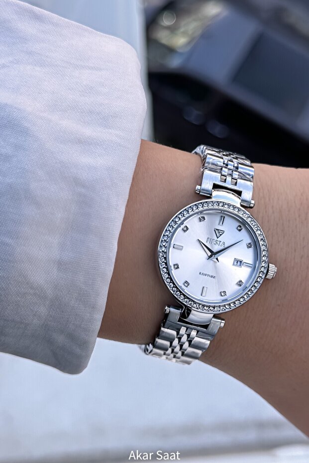 F25021L Women's Wristwatch with Steel Strap