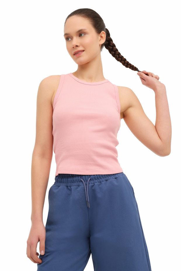 Wb 10Beren Mdk208 6Fx Pink Women's Tank Top