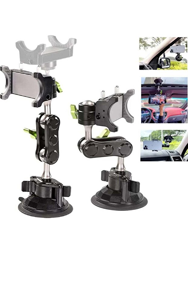 Universal Ball Head Arm for Phone New 360° Rotating Car Phone Holder Mount
