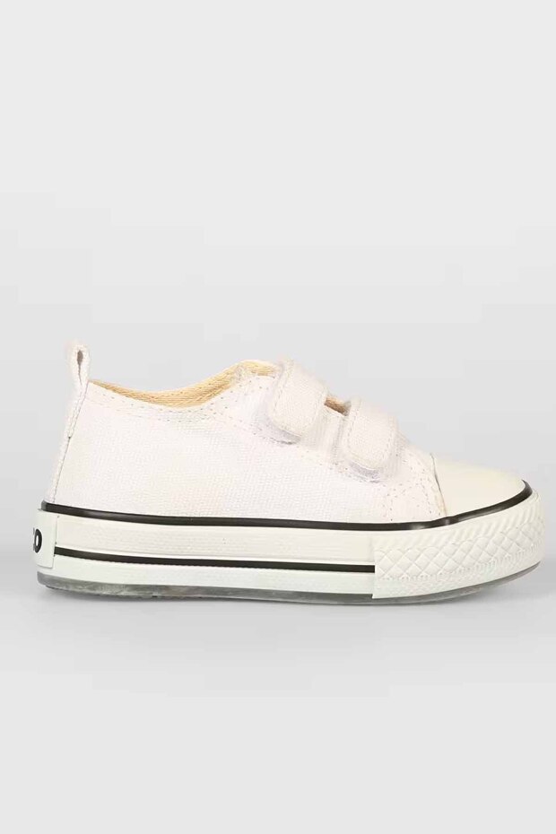 Canvas Shoes for Girls and Boys - Velcro First Step Shoes