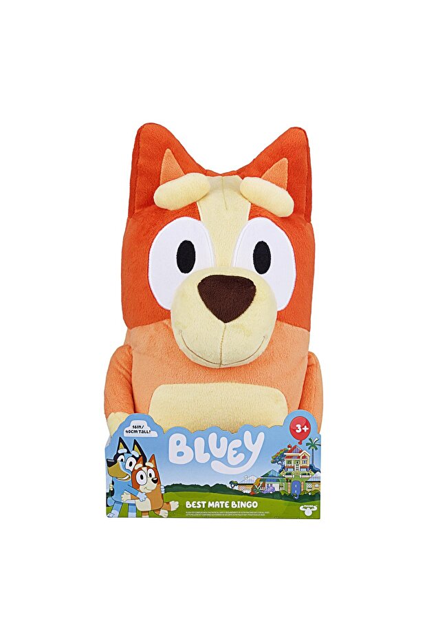 Bingo Best Mate Plush Soft Cuddly Toy for Kids Cute Huggable Stuffed Doll Gift Playtime Fun!!
