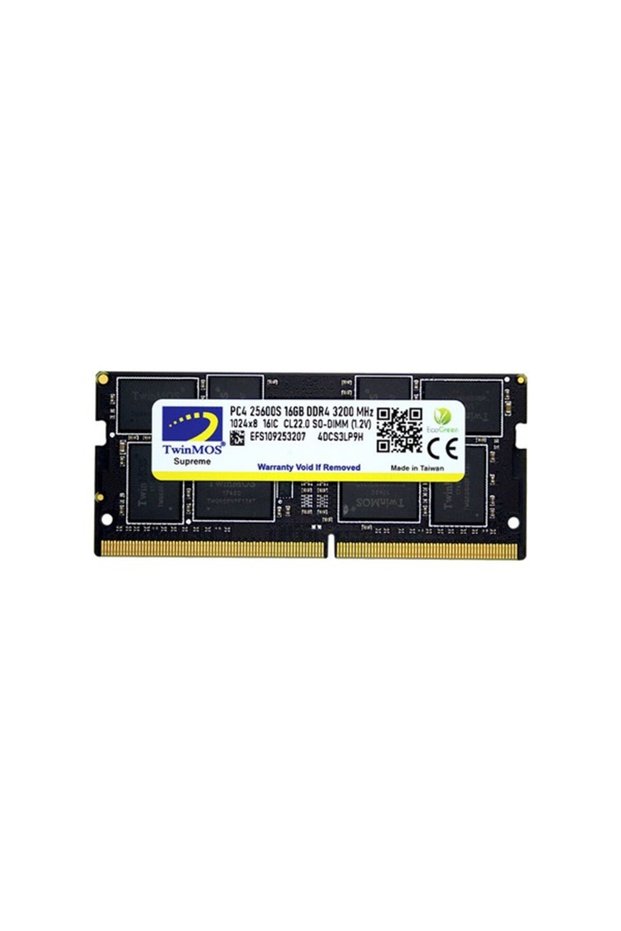 Twinmos 16gb ddr4 3200mhz notebook ram value mdd416gb3200n