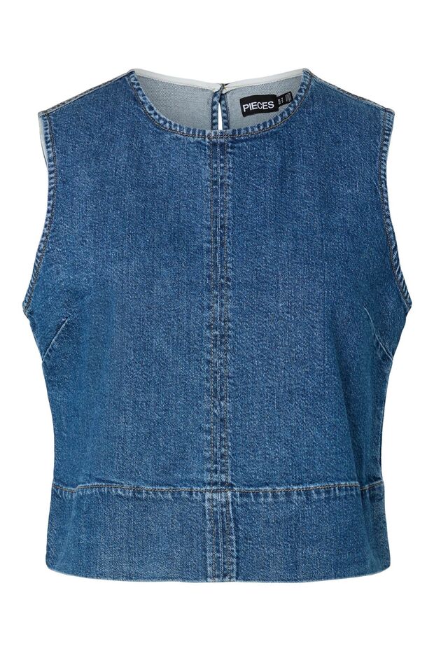 Top PCSILKE DENIM - 2