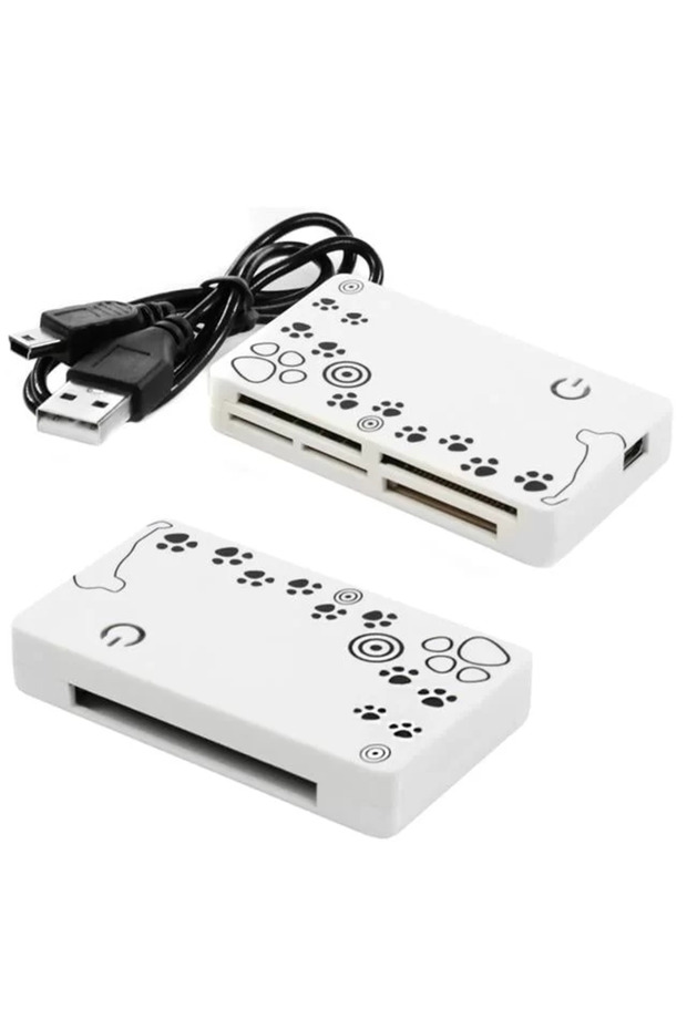 Na -02A USB 2.0 يدعم SD-MMC-Mini SD-T Flash-MS-MS Pro الكل في واحد متعدد الوظائف