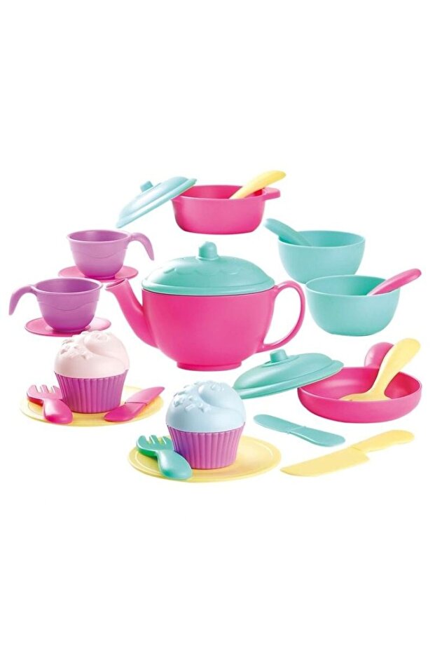 BIO-BASED PLASTIC - TEA TIME & COOKWARE SET - 24 PCS - 2