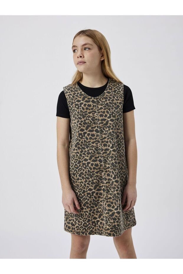 Rochie cu imprimeu leopard - 5