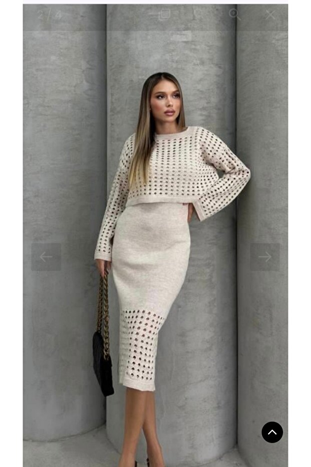 Crop and Dress Set