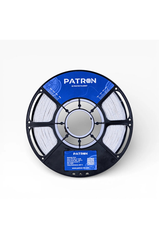 White Marble Pla -3D Printer Filament - 1