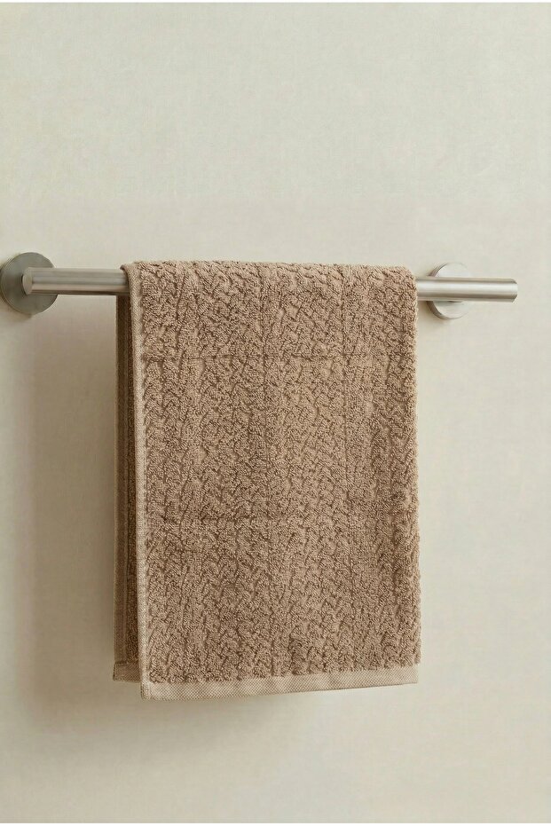 Melia Mink Hand Towel - 50X90 Cm, 230Gr, 100% Cotton