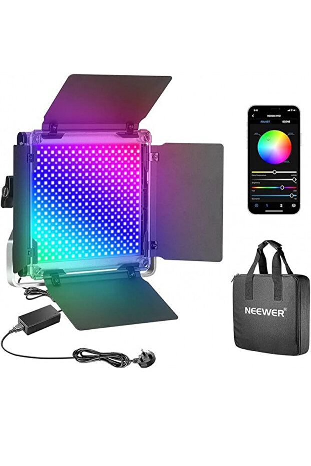 لوحة إضاءة LED RGB 660 Pro II