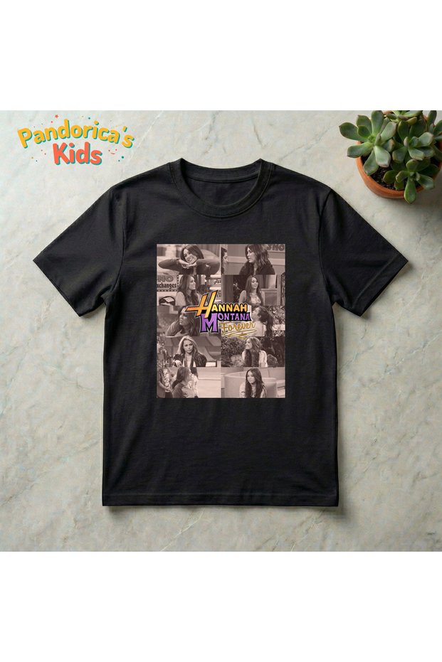 Pandorica's Hannah Montana Miley Cyrus 20. Year Special Cotton Kids T-Shirt