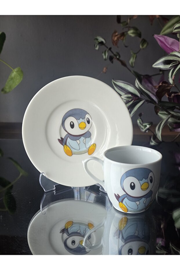 1 Person Piplup Pokemon Series 2 Piece Coffee Set