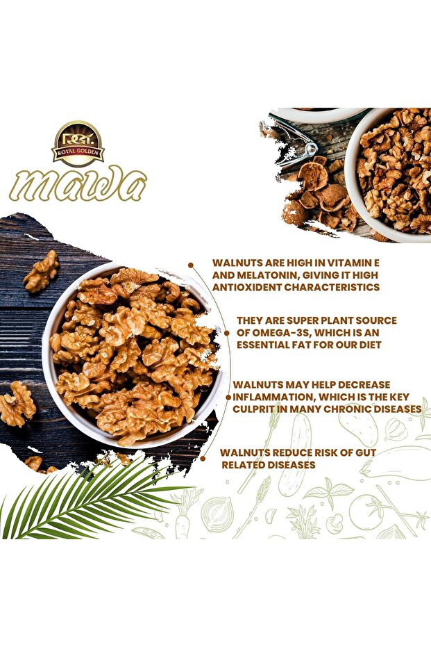 Raw Walnuts 1kg - 4
