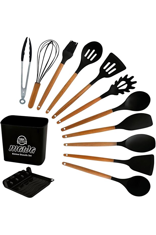 Silicone Spatula Set 13 Pcs