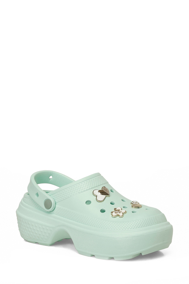 Nomo 6Fx Water Green Women's Sabo Slippers