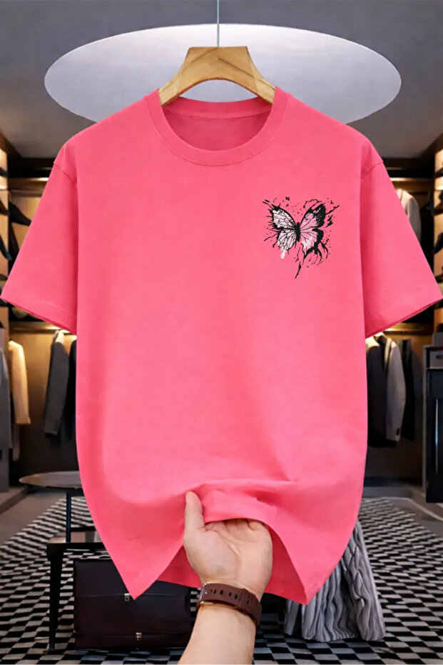 Unisex Crew Neck Oversize Cotton T-Shirt