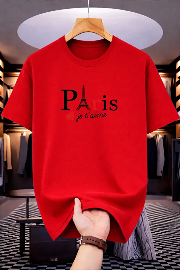 Unisex Crew Neck Oversize Cotton T-Shirt