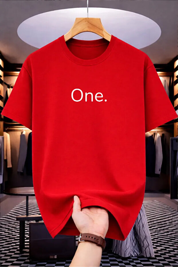 Unisex Crew Neck Oversize Cotton T-Shirt
