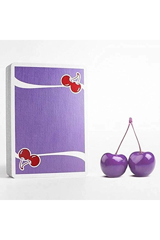 Cherry Casino Desert in Purple Playing Cards by Pure Imagination Projects Playing Card |