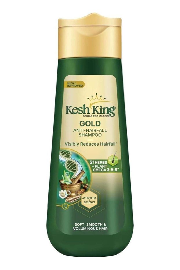 Scalp And Hair Medicine Gold Anti-Hairfall Shampoo 340ml