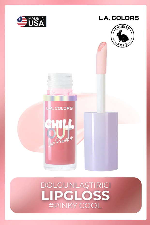 Chill Out Plumper - Plumping Lipgloss # Clg468 Pinky Cool